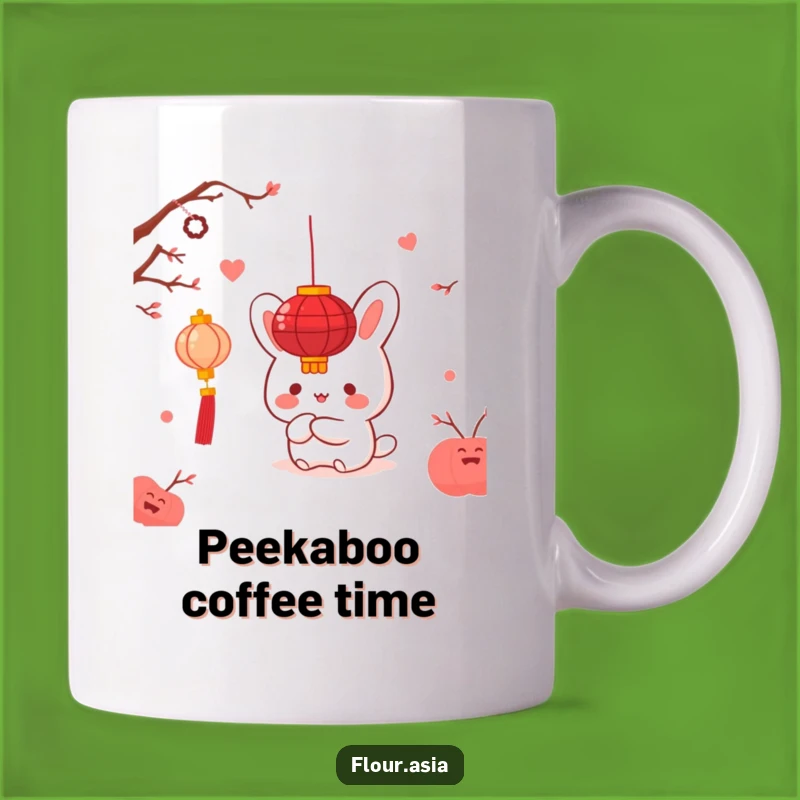 Funny Kawaii Bao Bun Mug: Hidden Lantern Charm for Gift Lovers