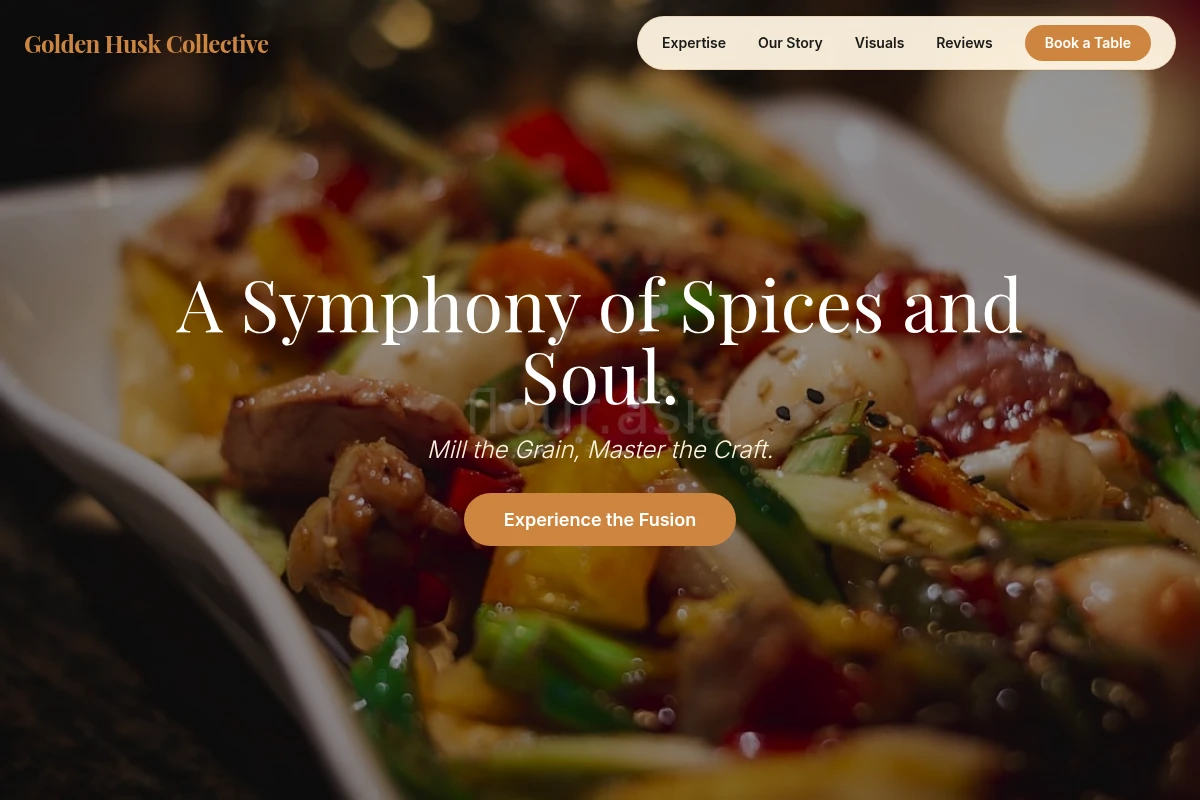 gastronomy Asian Fusion Food