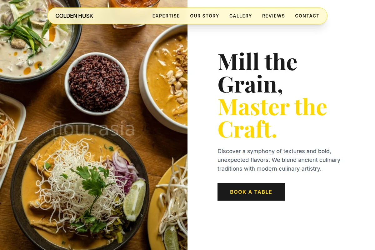 tradition Asian Fusion Food