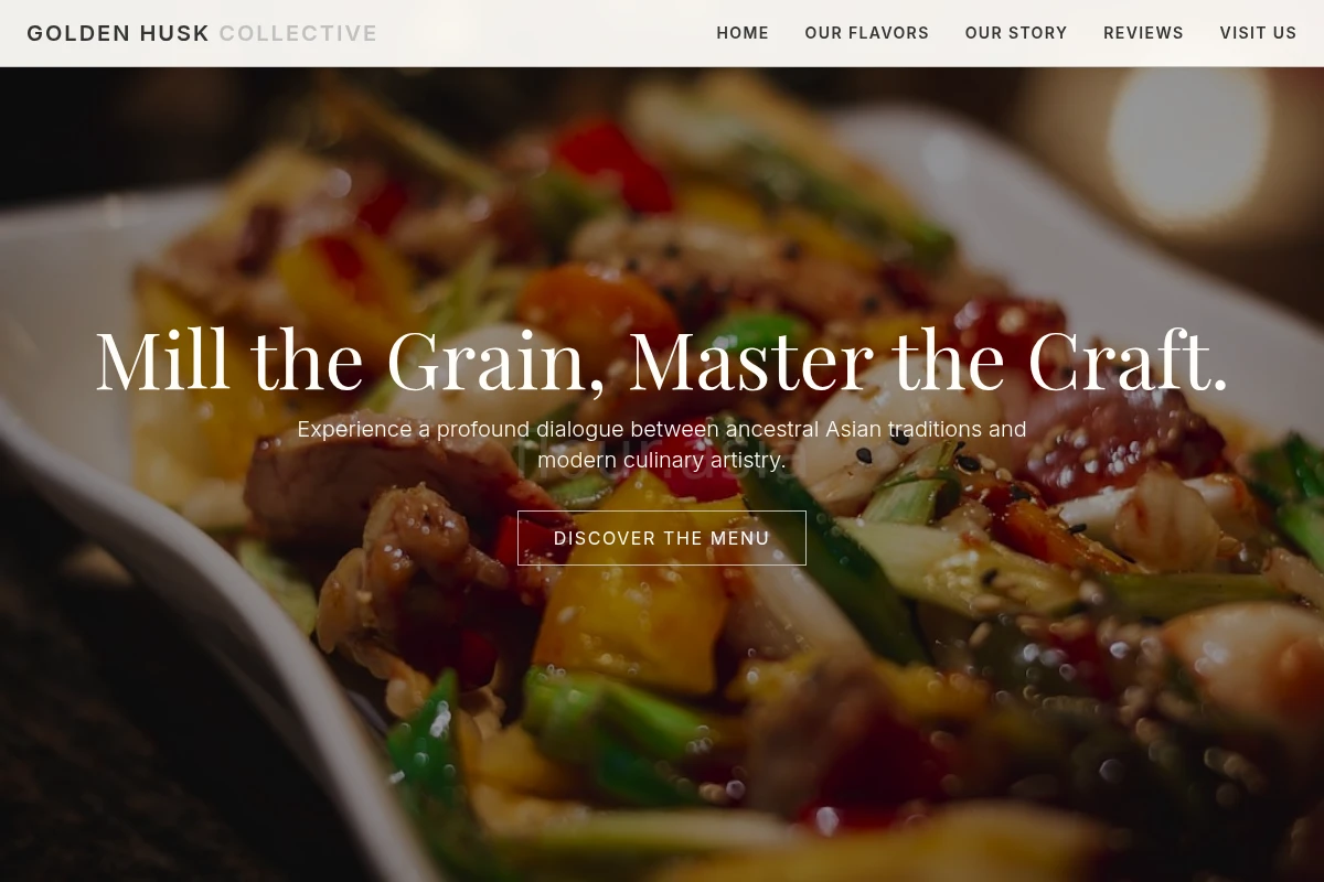 heritage Asian Fusion Food