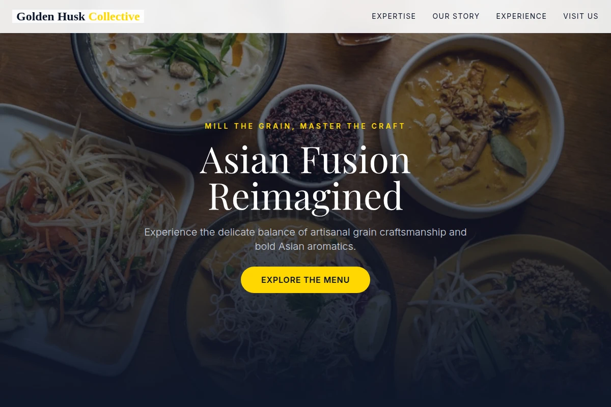 crust Asian Fusion Food