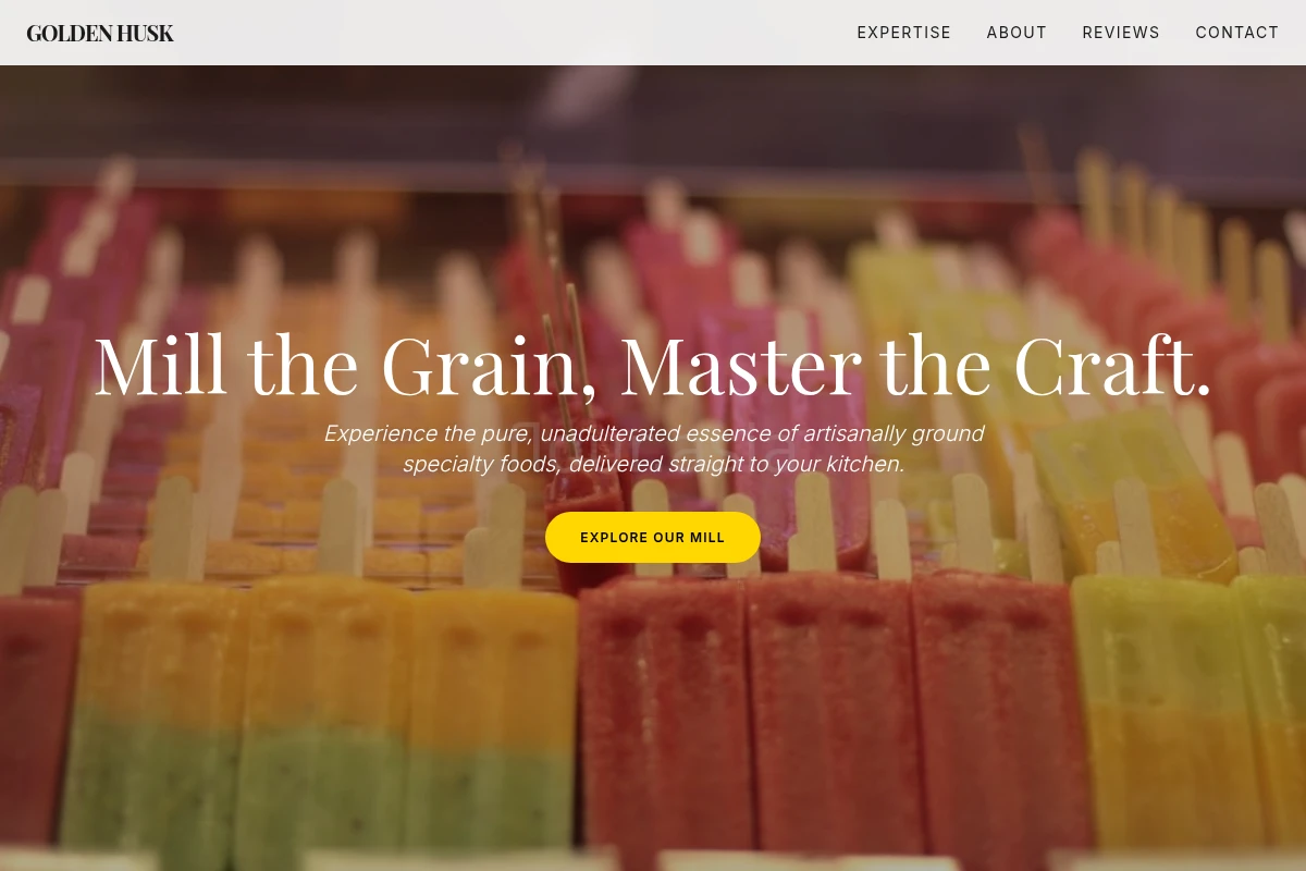 grinding Specialty Food