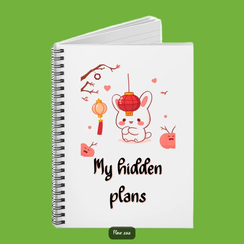 Funny Kawaii Bao Bun Notebook: Hidden Lantern Notes for Creative Gifts